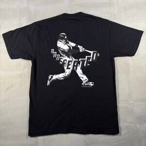 Undefeated Baseball Graphic T Shirt Mens Medium Black Streetwear‎ Logo Tee